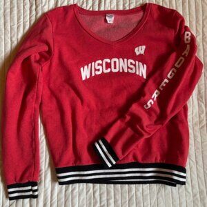 XL Women's Wisconsin Badgers Lightweight Sweatshirt